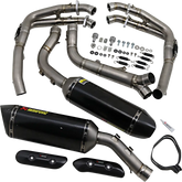 AKRAPOVIC Evolution Exhaust - Carbon Fiber - YZF-R1 S-Y10RFT10-ZC/2